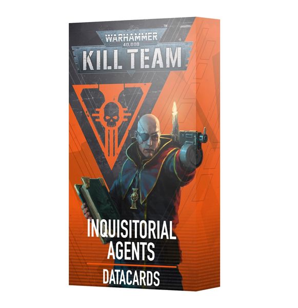 Ігровий набір GW - Warhammer 40000. Kill Team: Datacards - Inquisitorial Agents (Eng 60050108017 фото