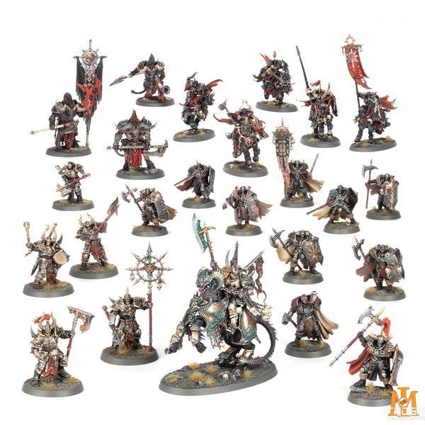 Игровой набор GW - Age of Sigmar. Battleforce: Slaves to Darkness - Warhorde of Eternus 99120201184 фото