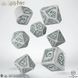 Набір кубиків Q Workshop - Harry Potter. Slytherin Modern Dice Set - White 190142/2023/2/B фото 2