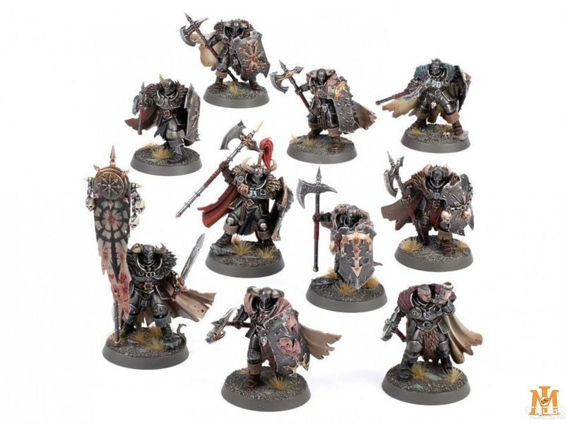 Игровой набор GW - Age of Sigmar. Battleforce: Slaves to Darkness - Warhorde of Eternus 99120201184 фото