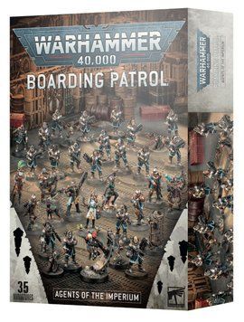 Игровой набор GW - Warhammer 40000: Boarding Patrol - Agents of The Imperium 99120108097 фото