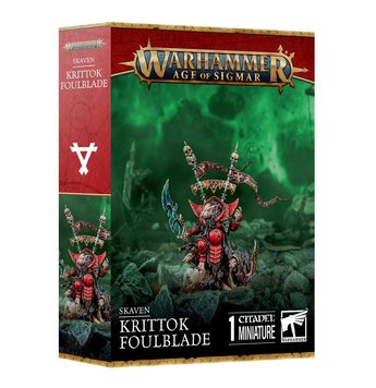 Ігровий набір GW - Age of Sigmar: Skaven - Krittok Foulblade 99120206052 фото