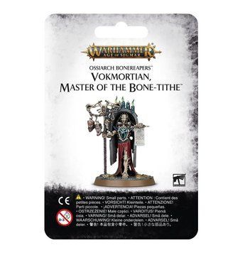 Игровой набор GW - Age of Sigmar: Ossiarch Bonereapers - Vokmortian Master of The Bone-tithe 99070207012 фото