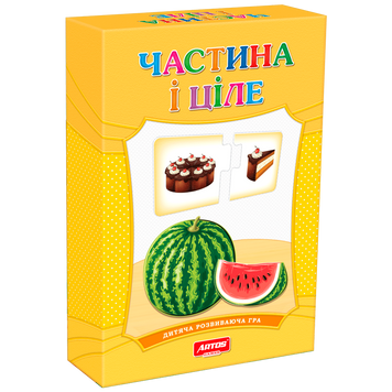 Развивающая детская игра Часть и целое - Artos Games 4820130620505 фото