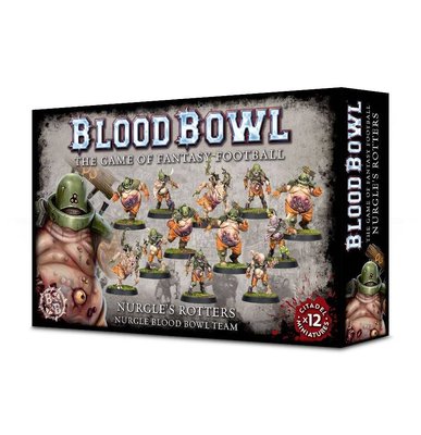 Игровой набор GW - BLOOD BOWL: NURGLE TEAM - NURGLES ROTTERS (old) 99120901002 фото