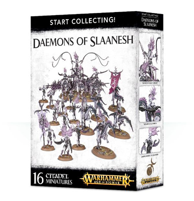 Набір мініатюр Warhammer Age of Sigmar Start Collecting! Daemons of Slaanesh 99129915040 фото