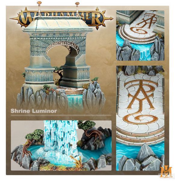 Терейн GW - Age of Sigmar: Lumineth Realm-lords - Shrine Luminor 99120210035 фото