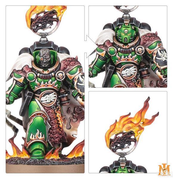 Игровой набор GW - Warhammer 40000: Salamanders - Vulkan He'stan 99120101444 фото