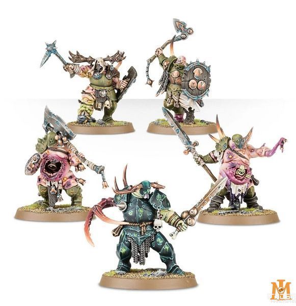 Ігровий набір GW - Age of Sigmar. Dawnbringers: Maggotkin of Nurgle - Phulgoths Shudderhood 99120201162 фото