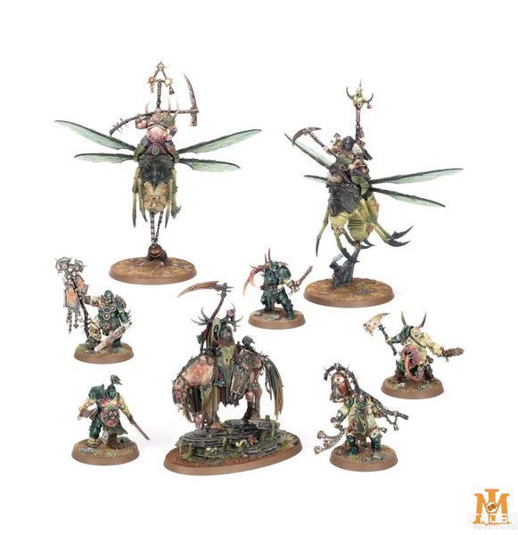 Ігровий набір GW - Age of Sigmar. Dawnbringers: Maggotkin of Nurgle - Phulgoths Shudderhood 99120201162 фото
