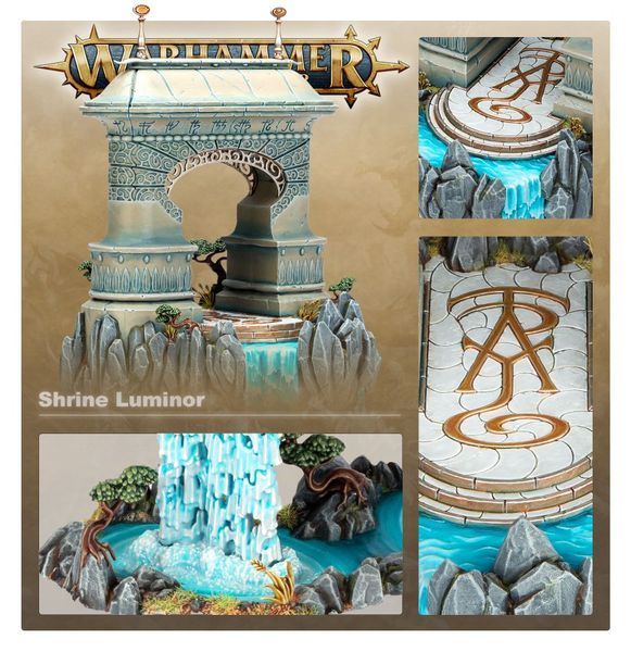 Террейн GW - Age of Sigmar: Lumineth Realm-lords - Shrine Luminor 99120210035 фото