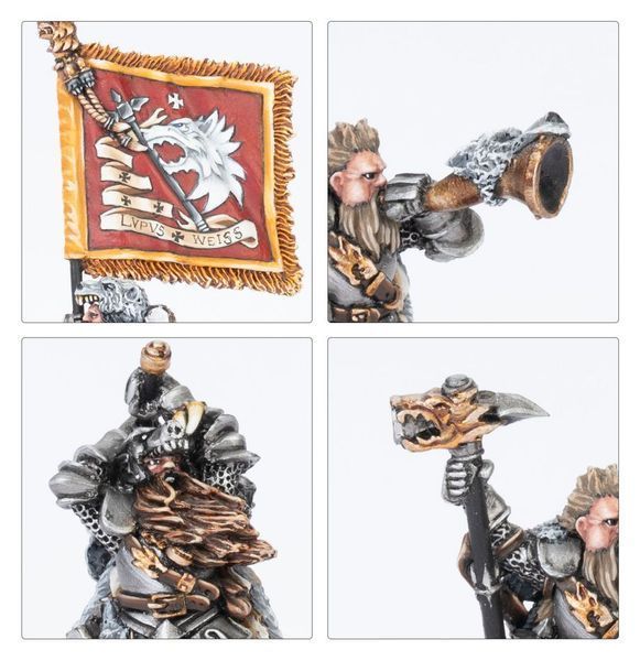 Ігровий набір GW - Warhammer: The Old World: Empire of Man - Teutogen Guard Command (metal) 99062702025 фото