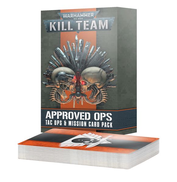 Игровой набор GW - WARHAMMER. KILL TEAM: APPROVER OPS - TAC OPS AND MISSION CARD PACK (ENG) 60050199054 фото