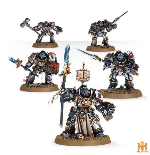 Игровой набор GW - Warhammer 40000: Grey Knights - Brotherhood Terminator Squad 99120107019 фото