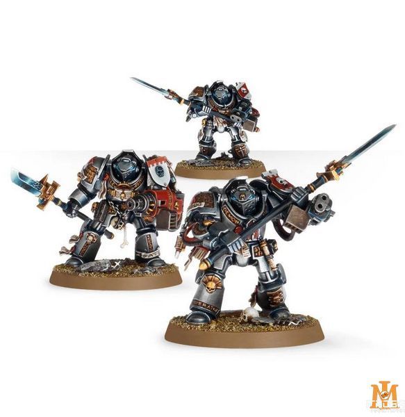Игровой набор GW - Warhammer 40000: Grey Knights - Brotherhood Terminator Squad 99120107019 фото