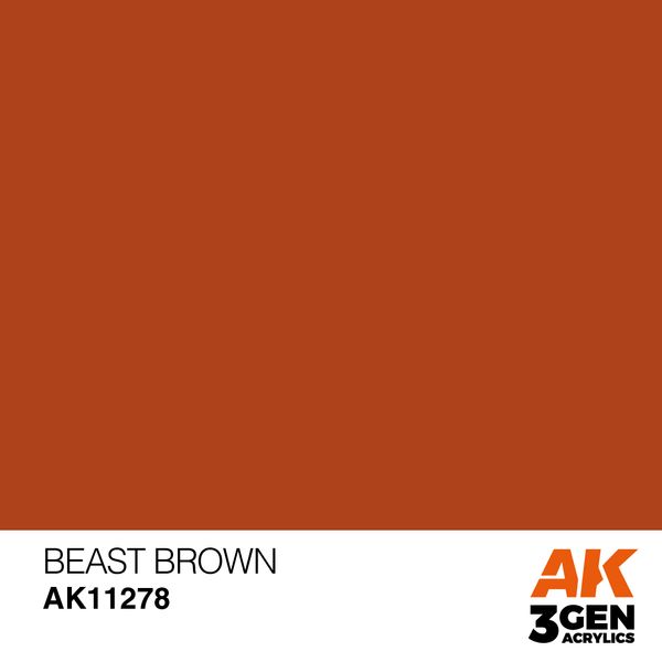 Фарба AK - Color Punch: Beast Brown AK11278 фото