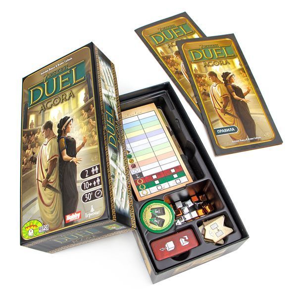Настільна гра Ігромаг - 7 Wonders Duel: Agora (доповнення) 000005093 фото