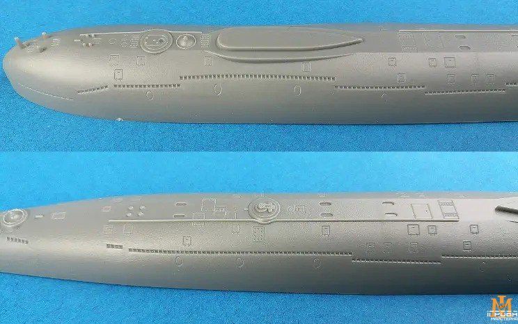 Збірна модель Bronco - 1/350 Китайський ударний підводний човен класу 039G - Сун NB5012 фото