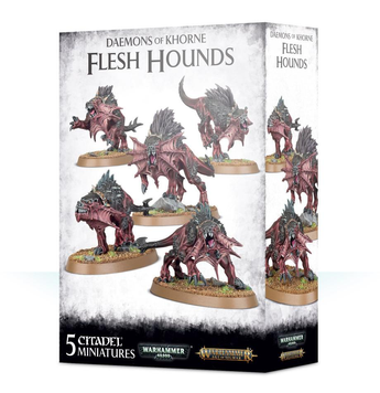 Ігровий набір GW - Warhammer 40000/age of Sigmar: Daemons of Khorne - Flesh Hounds 99129915074 фото