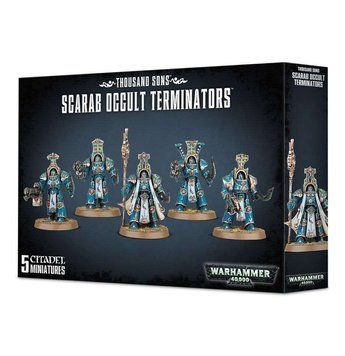 Ігровий набір GW - Warhammer 40000: Thousand Sons - Scarab Occult Terminators 99120102066 фото