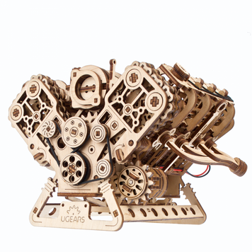 Конструктор UGears - Двигун V8 UG70264 фото