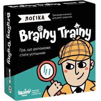 Настільна гра Brainy Trainy - Логіка УКР057 фото