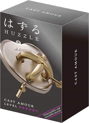 Головоломка Hanayama - 5* Huzzle Cast - Amour (Амур) 515082 фото