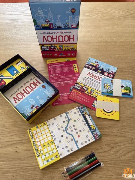 Настільна гра Наступна станція Лондон (Next Station: London) - Feelindigo FI23058 фото