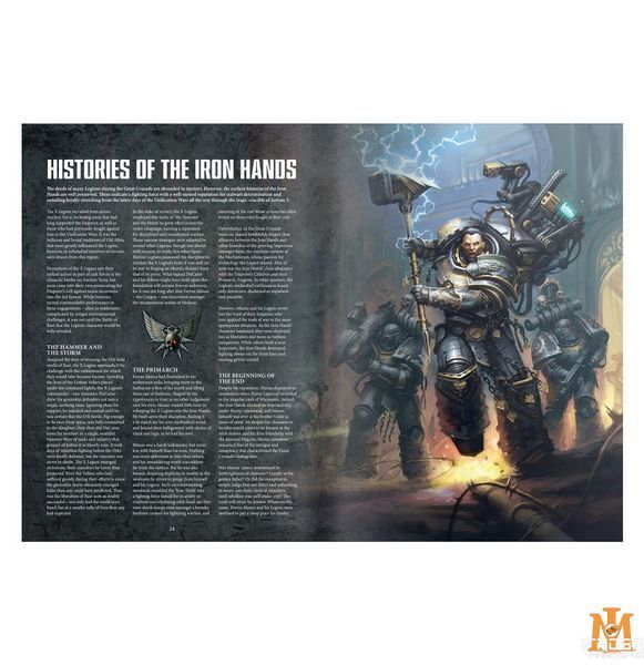 Книга GW - Warhammer 40000: Codex - Iron Hands (Hb) (Eng) 60030101046 фото