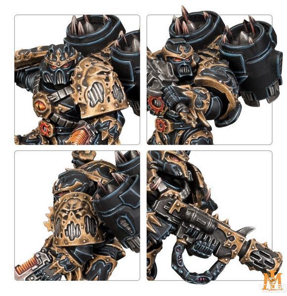 Ігровий набір GW - Warhammer 40000: Chaos Space Marines Battleforce - Dread Talons 99120102189 фото