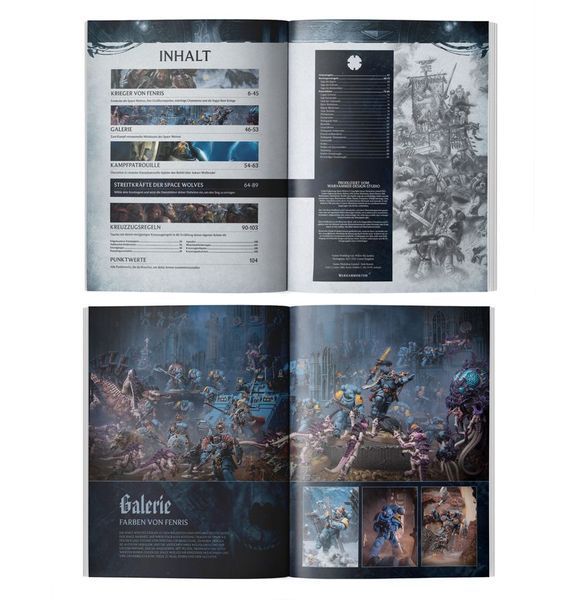 Игровой набор GW - Warhammer 40000: Space Wolves Army Set (English) 60010101008 фото