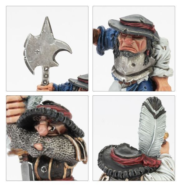 Ігровий набір GW - Warhammer: The Old World: Empire of Man - Imperial Ogres with Great Weapons (metal) 99112702018 фото