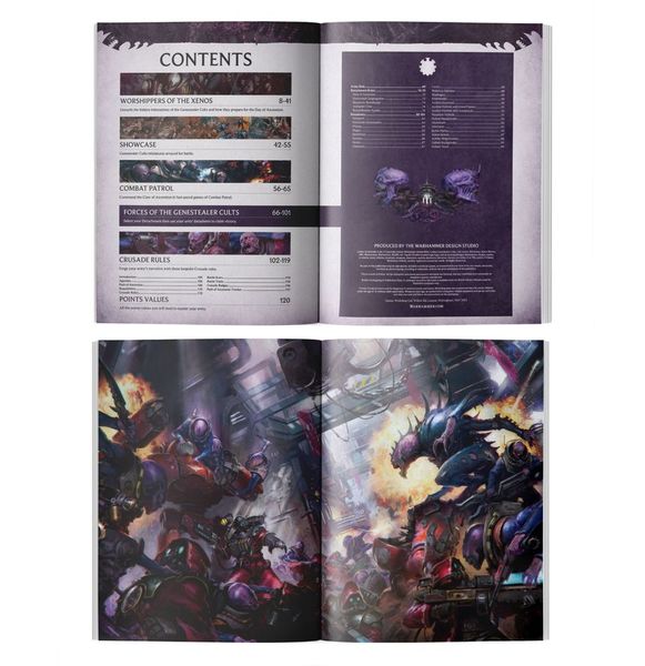 Книга GW - Warhammer 40000: Codex - Genestealer Cults (10th Ed) (English) 60030117005 фото