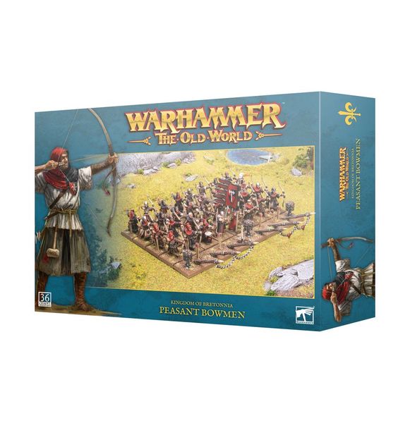 Ігровий набір GW - WARHAMMER. THE OLD WORLD: KINGDOM OF BRETONNIA - PEASANT BOWMEN 99122703007 фото