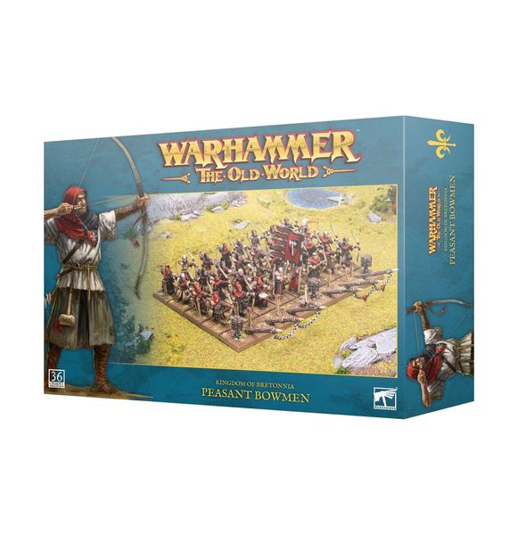 Игровой набор GW - Warhammer. The Old World: Kingdom of Bretonnia - Peasant Bowmen 99122703007 фото