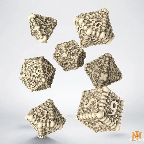 Набір кубиків Q Workshop - Dice Set. Dice Macabre SDMR3G фото