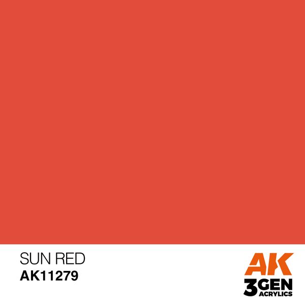 Краска AK - Color Punch: Sun Red AK11279 фото