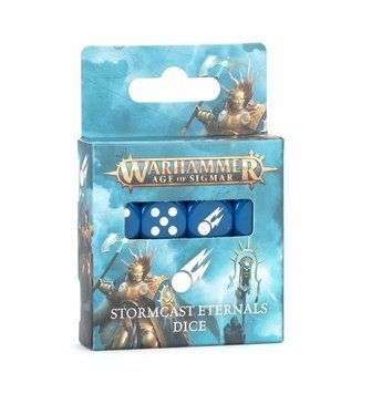 Игральные кубы GW - Age of Sigmar: Stormcast Eternals Dice 99220218008 фото