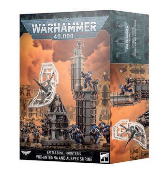 Террейн GW - Warhammer 40000. Battlezone: Fronteris - Vox-antenna and Auspex Shrine 99120199095 фото