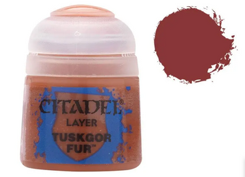 Фарба Citadel - Layer: Tuskgor Fur (12ml) (6-pack) 9918995125106 фото