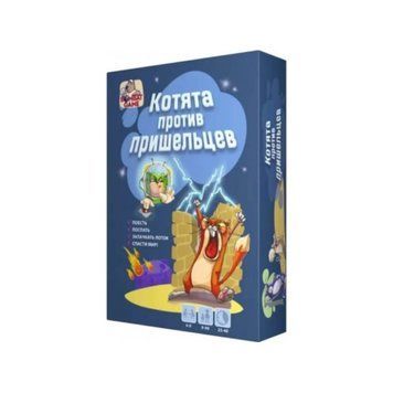 Настольная игра Bombat Game - Котята против Пришельцев (Рус) 4820172800385 фото