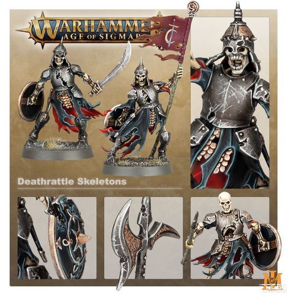 Ігровий набір GW - Age of Sigmar: Soulblight Gravelords - Deathrattle Skeletons 99120207091 фото