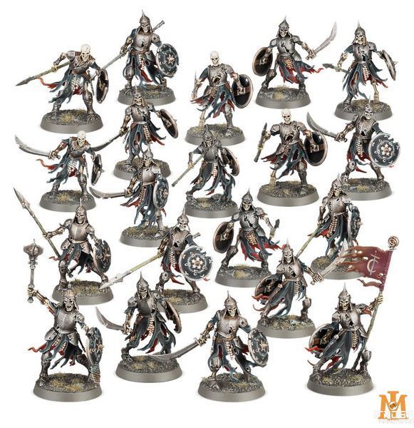 Ігровий набір GW - Age of Sigmar: Soulblight Gravelords - Deathrattle Skeletons 99120207091 фото