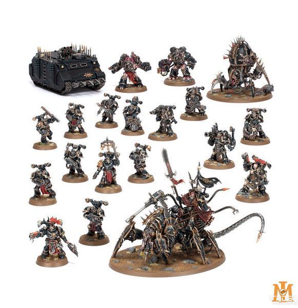 Ігровий набір GW - Chaos Space Marines Battleforce: Hellforged Warband 99120102250 фото