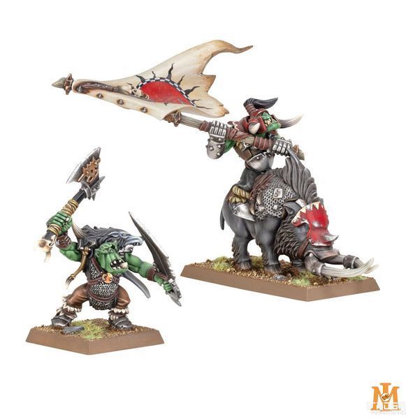 Ігровий набір GW - WARHAMMER. THE OLD WORLD: ORC AND GOBLIN TRIBES - ORC BOSSES 99122709001 фото