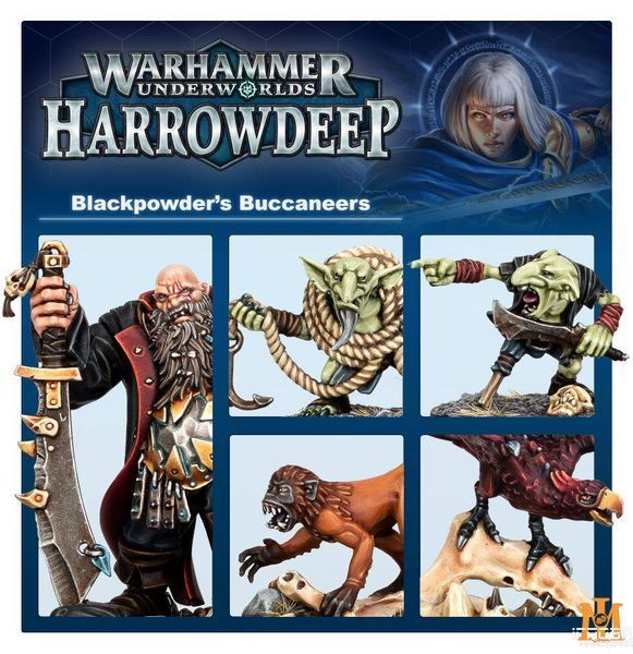 Ігровий набір GW - Warhammer Underworlds. Harrowdeep: Blackpowders Buccaneers (Rus) 21120713002 фото