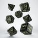 Набір кубиків Q Workshop - Dice Set. Call of Cthulhu - Dice Black and glow-in-the-dark SCTH19 фото 2