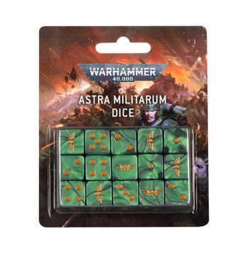 Гральні куби GW - Warhammer 40000: Astra Militarum Dice 99220105035 фото