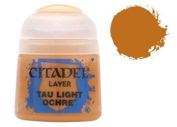 Фарба Citadel - Layer: Tau Light Ochre (12ml) (6-pack) 9918995124706 фото