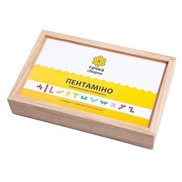 Дерев'яна головоломка Точка Зборки - Пентаміно GTS14 фото